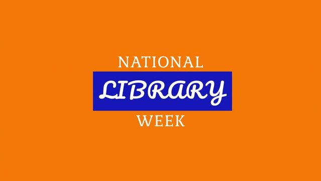 National Library Week Animation