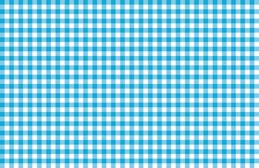 blue checkered pattern tablecloth