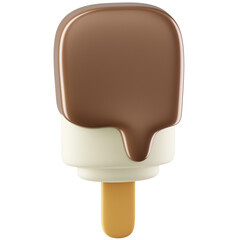 3D Icon Ice Cream Illustration