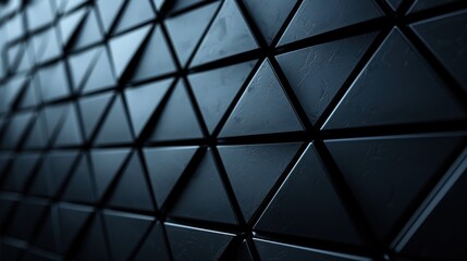 A wall texture that features a 3D triangle tile pattern