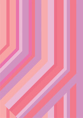 The background image is in pink tones, using shapes to arrange. Composition with gradation used for graphics