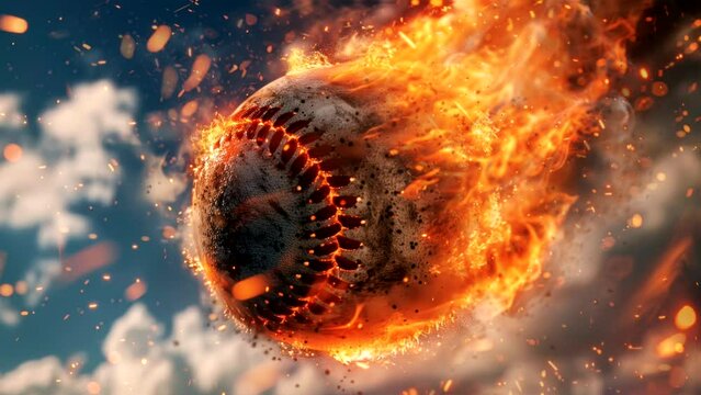 Inferno Hit: When the Baseball Goes Up in Flames