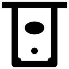 atm withdrawal icon, simple vector design