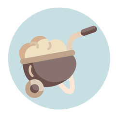 Wheelbarrow Icon