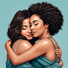Create an illustration of someone embracing their flaws and imperfections, symbolizing self-acceptance and self-love. Show how embracing imperfection can lead to greater mental well-being.