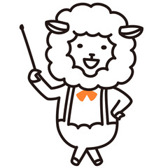 色加工ok ひつじ素材No.13 教え