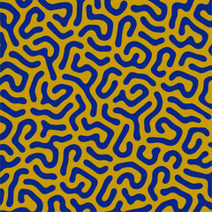 Diffusion seamless patterns. Modern bio organic Turing design