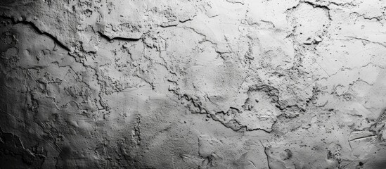 A close up of a wall with a white paint on it