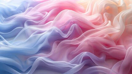 gentle abstract pastels, seamless gradient backdrop, ethereal melding of light colors, visual embodiment of calm, minimalist elegance, delicate color shifts, AI Generative - obrazy, fototapety, plakaty
