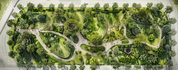 Blueprint for an eco-friendly park