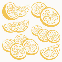 Yellow Lemon Outline.eps