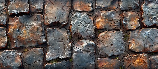 A Close Up of a Tree Trunk with Numerous Cracks