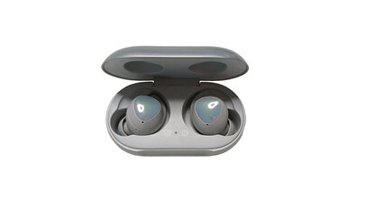 Bluetooth earphones with a case