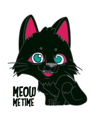 cat illustration design for sukajan is mean japan traditional cloth or t-shirt with digital hand drawn Embroidery Men T-shirts Summer Casual Short Sleeve Hip Hop T Shirt Streetwear