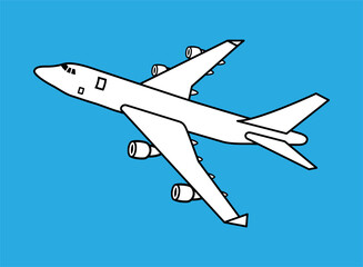 White Airplane