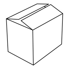 Cardboard Box mockup