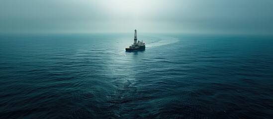 Isolation in the Endless Ocean A Drilling Rigs Lonely Voyage