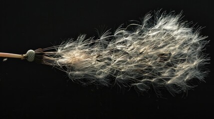 Dandelion Seeds Embracing the Breeze A Journey of Freedom and Adaptation - obrazy, fototapety, plakaty
