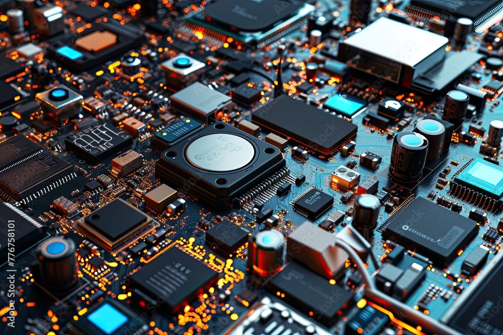 Aufkleber technology image featuring innovative gadgets and devices, image showcasing innovative gadgets and c