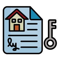 Rental Agreement Icon