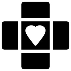 health icon, simple vector design