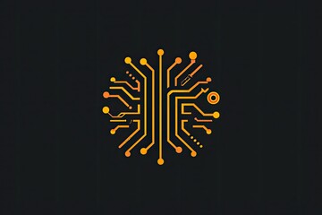 logo for a tech startup that conveys innovation, Crafting a digital logo for a tech startup, incorporating sleek, modern design elements