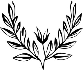 Minimalist Aesthetic Logo Decoration