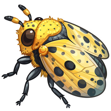 Thrips Cartoon Icon, Isolated Transparent Background Images
