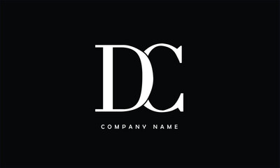 DC, CD, D, C Abstract Letters Logo Monogram