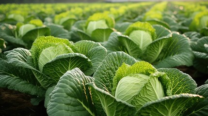 field chinese cabbage vegetable