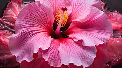 Gardinen peony and pink flowers Finally © vectorwin