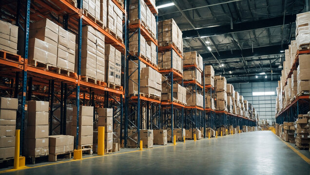 Large Distribution Center Warehouse 