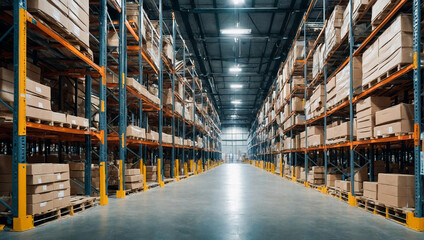 Large Distribution Center Warehouse 