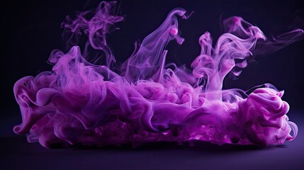 paper purple flames