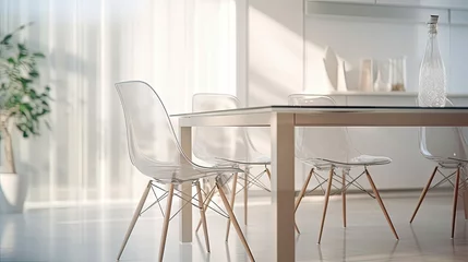 Poster simplicity blurred minimalist interior © vectorwin