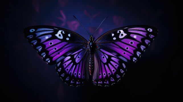 butterfly purple and black backgrounds