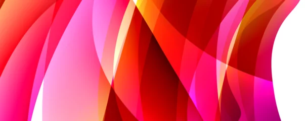 Foto op Plexiglas Wave lines and dynamic geometric design. Vector Illustration For Wallpaper, Banner, Background, Card, Book Illustration, landing page © antishock
