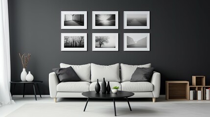 elegant grey wall