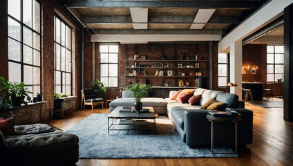 Modern Loft Apartment in New York 