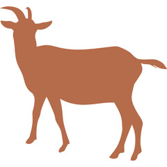 Goat Flat Silhouette