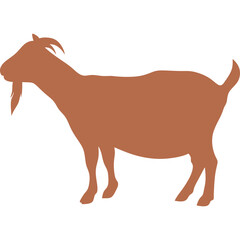 Goat Flat Silhouette