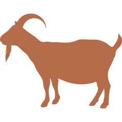 Goat Flat Silhouette