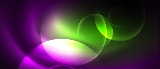 Shiny color neon glowing design. Vector Illustration For Wallpaper, Banner, Background, Card, Book Illustration, landing page