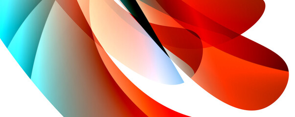 Abstract swirl design geometric concept. Vector Illustration For Wallpaper, Banner, Background, Card, Book Illustration, landing page