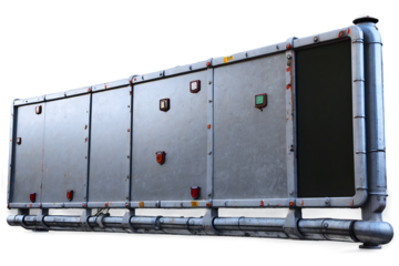 metallic billboard for the rooftop transparent background PNG