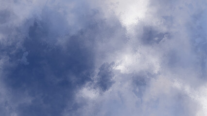 Blue background with grunge texture & watercolor painted mottled background.  dark gray color grunge texture for background, banner.