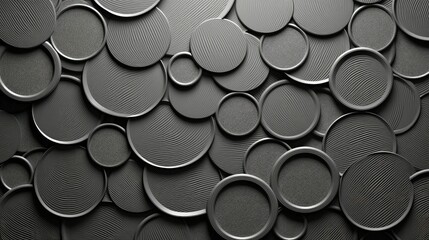 design abstract gray circle background