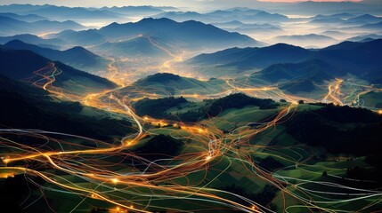 network internet cables outside