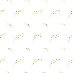 Stars icon Template seamless pattern isolated on white background
