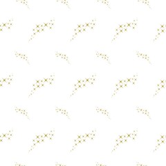 Stars icon Template seamless pattern isolated on white background